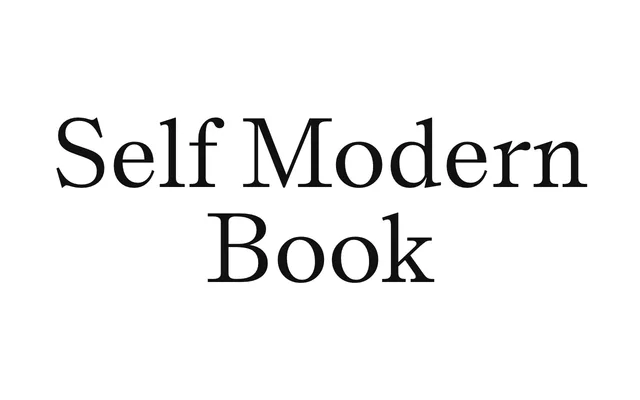 Self Modern Book specimen from Fonderie Bretagne