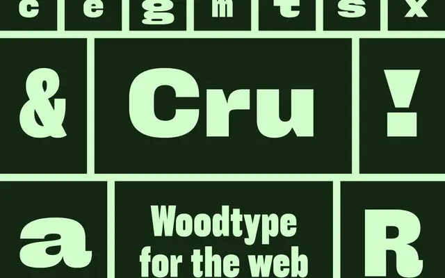 FC CRU specimen from Font Club Belgica