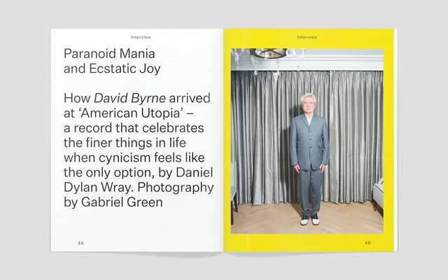 Untitled Sans specimen from Font Review Journal