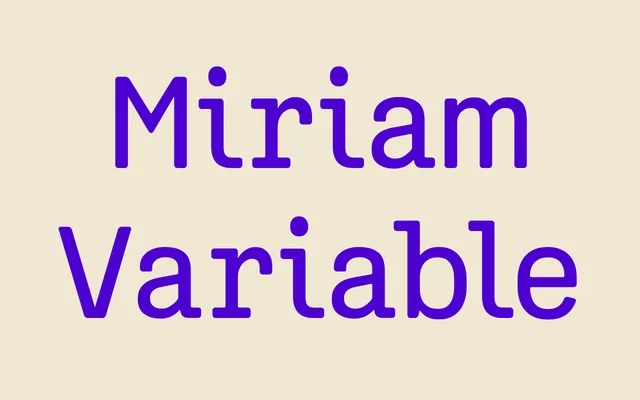 Miriam Variable specimen from Fontef