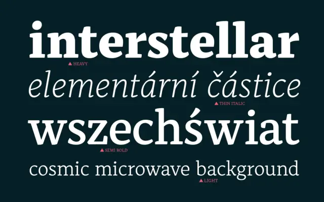 Alkes specimen from Fontfabric