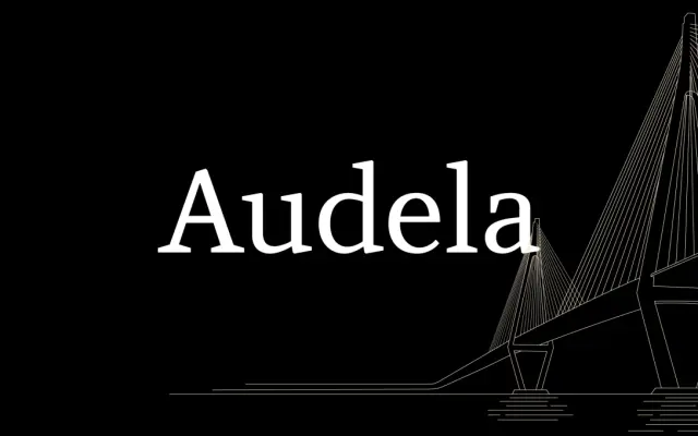 Audela specimen from Fontfabric