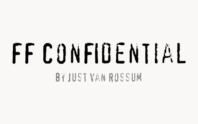 FF Confidential specimen from FontFont