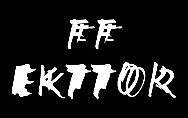 FF Ekttor specimen from FontFont