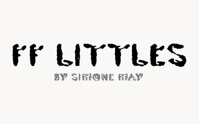 FF Littles specimen from FontFont