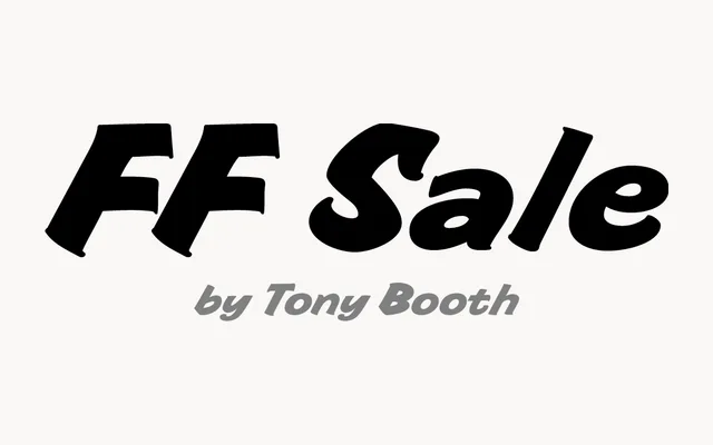 FF Sale specimen from FontFont