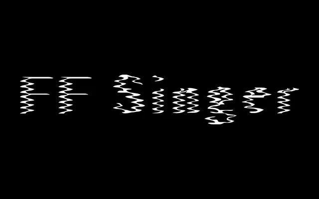 FF Singer specimen from FontFont