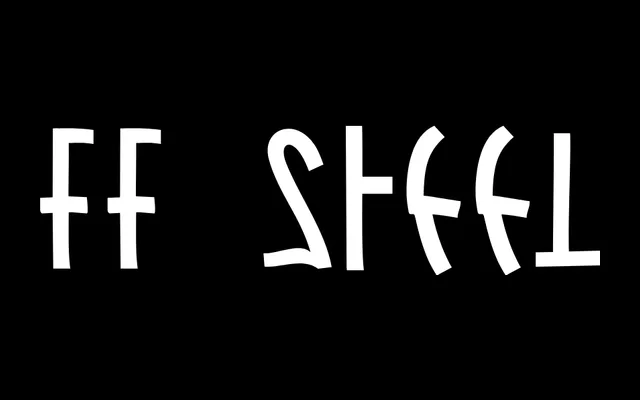 FF Steel specimen from FontFont