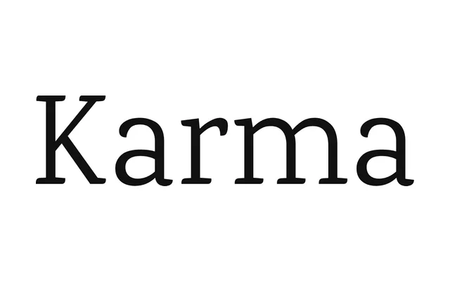 Karma specimen from Fontshare