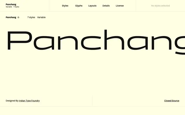 Panchang specimen from Fontshare