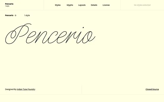 Pencerio specimen from Fontshare