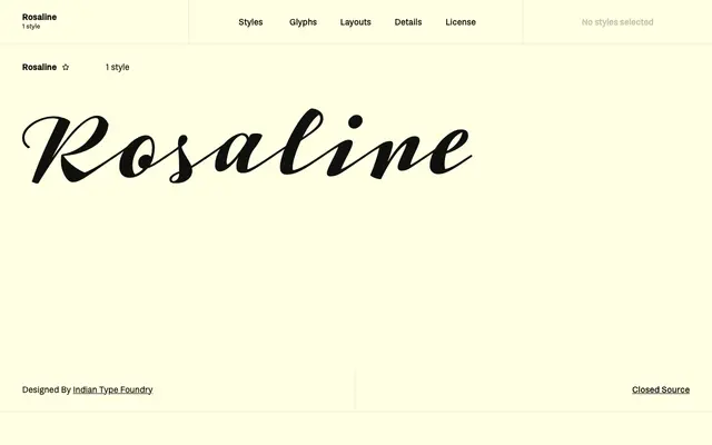 Rosaline specimen from Fontshare