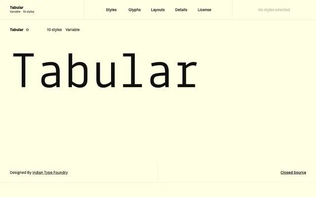 Tabular specimen from Fontshare