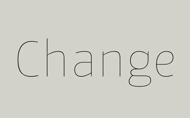Change specimen from Fontwerk