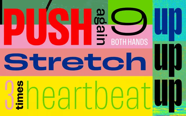 Push specimen from Fontwerk