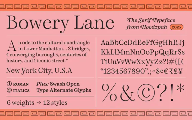 Bowery Lane specimen from Fort Foundry