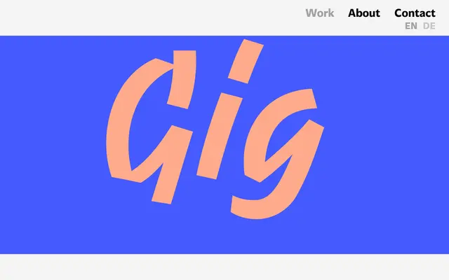 Gig specimen from Franziska Weitgruber
