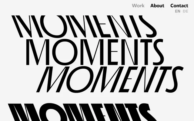 Medium moments specimen from Franziska Weitgruber