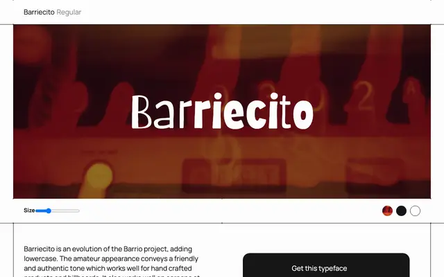 Barriecito specimen from Free Faces