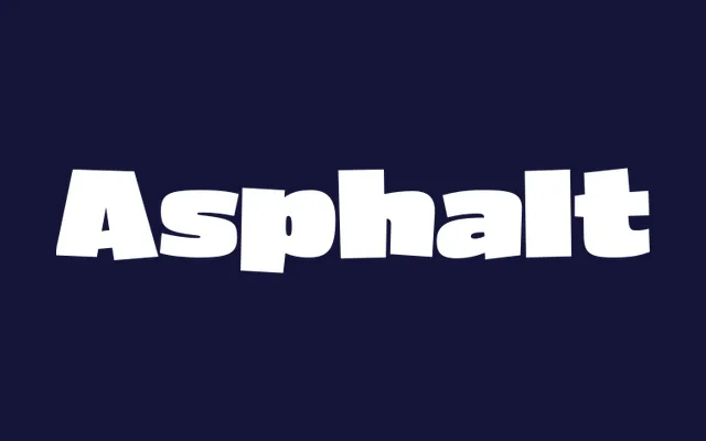 Asphalt specimen from Frere-Jones