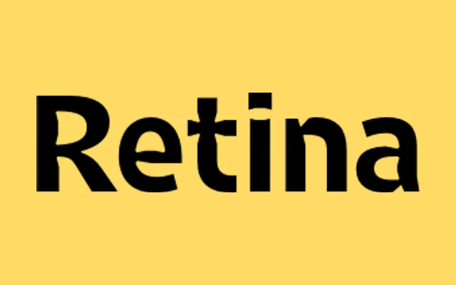 Retina specimen from Frere-Jones