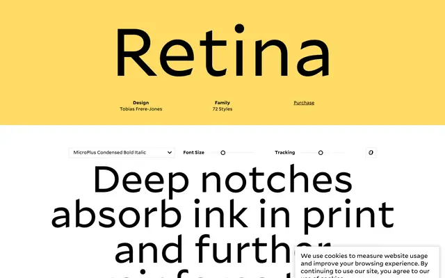 Retina specimen from Frere-Jones