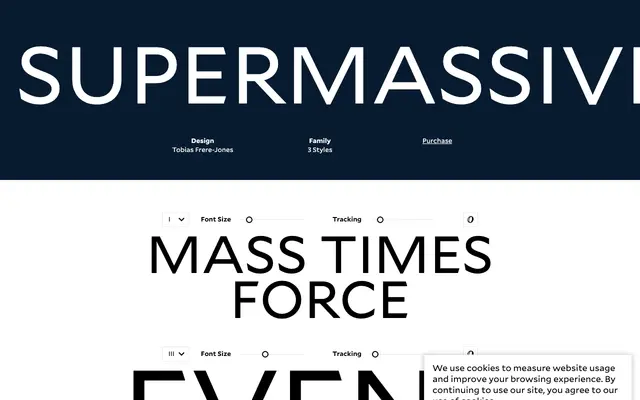Supermassive specimen from Frere-Jones
