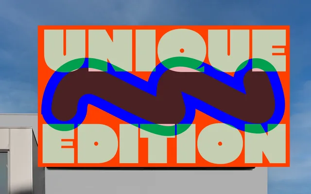 Unique specimen from Fuego Fonts