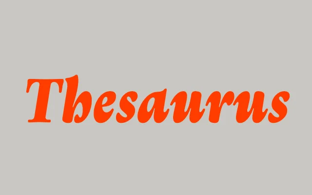 Thesaurus specimen from Fuerte Type