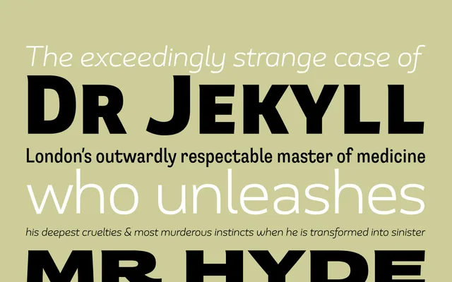 Jekyll & Hyde specimen from G-Type