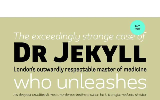 Jekyll & Hyde specimen from G-Type