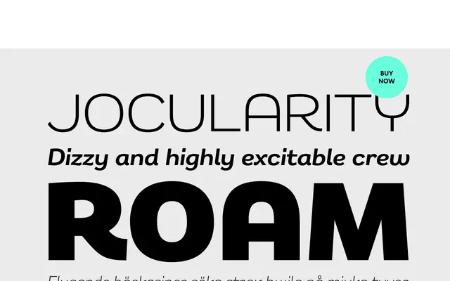 Remora Sans specimen from G-Type