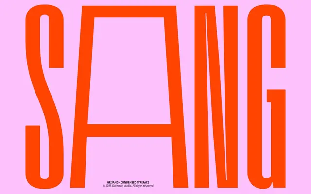 GR Sang specimen from Garisman Studio