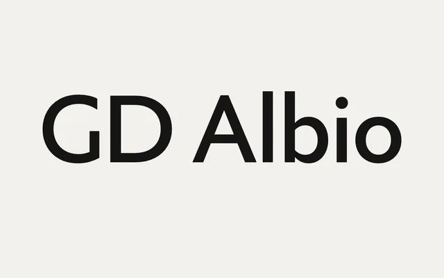 GD Albio specimen from GD Foundry