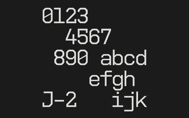 GD Octio specimen from GD Foundry