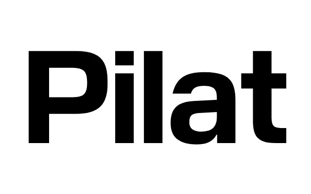Pilat specimen from General Type Studio