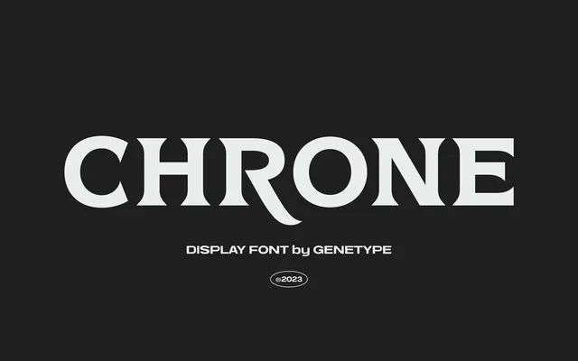 Chrone specimen from Genetypeco
