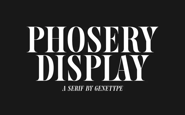 Phosery specimen from Genetypeco