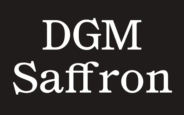 DGM Saffron specimen from Giulia Boggio