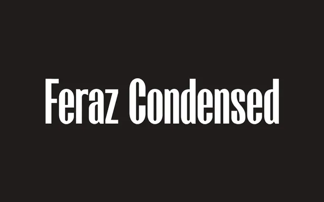 Feraz Condensed specimen from Giulia Boggio