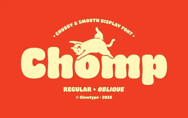 Chomp specimen from Glowtype