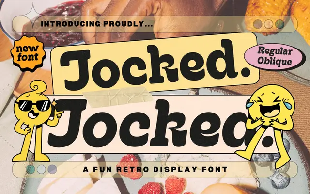 Jocked specimen from Glyphminds Studios