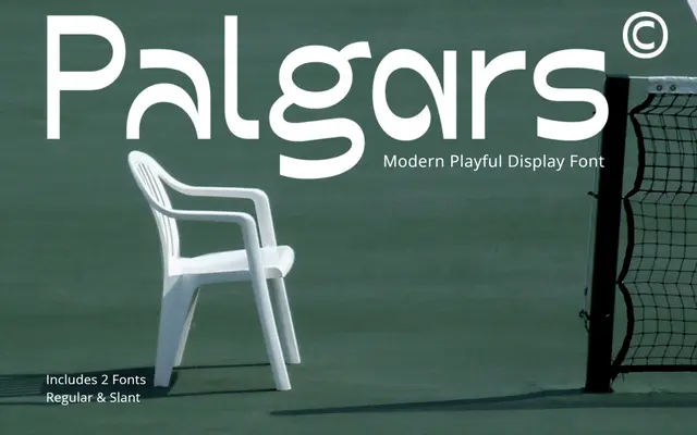 Palgars specimen from Glyphminds Studios