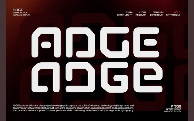 GC Adge specimen from Glyphonic