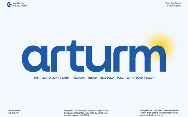 GC Arturm specimen from Glyphonic