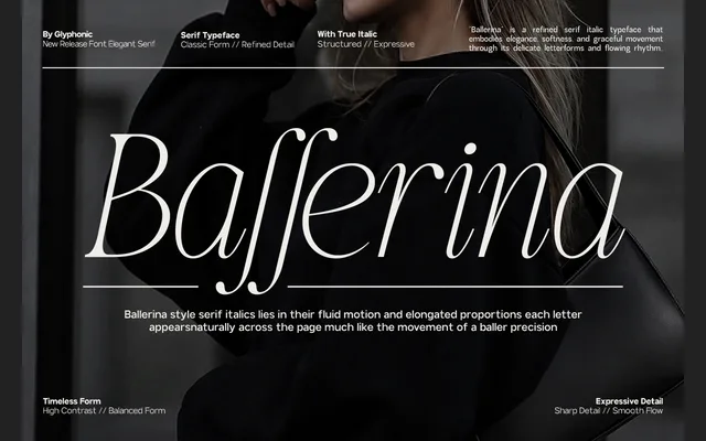 GC Ballerina specimen from Glyphonic
