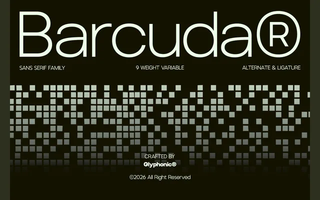 GC Barcuda specimen from Glyphonic