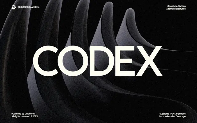 GC Codex specimen from Glyphonic