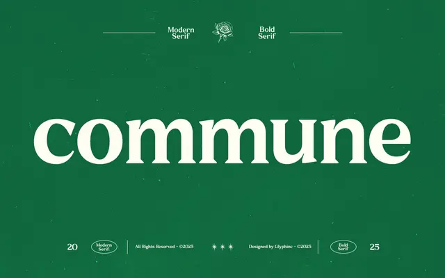 GC Commune specimen from Glyphonic