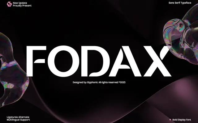GC Fodax specimen from Glyphonic